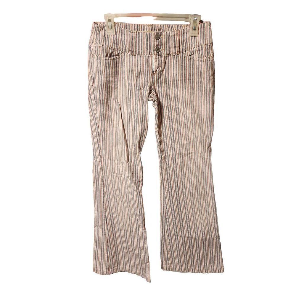 TRF denim pants size 6 multicolor